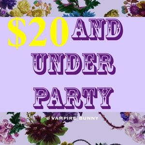 MOST THINGS $20 & UNDER!!!!!